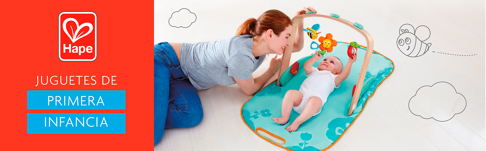 Materiales nobles, texturas suaves y sonidos para descubrir