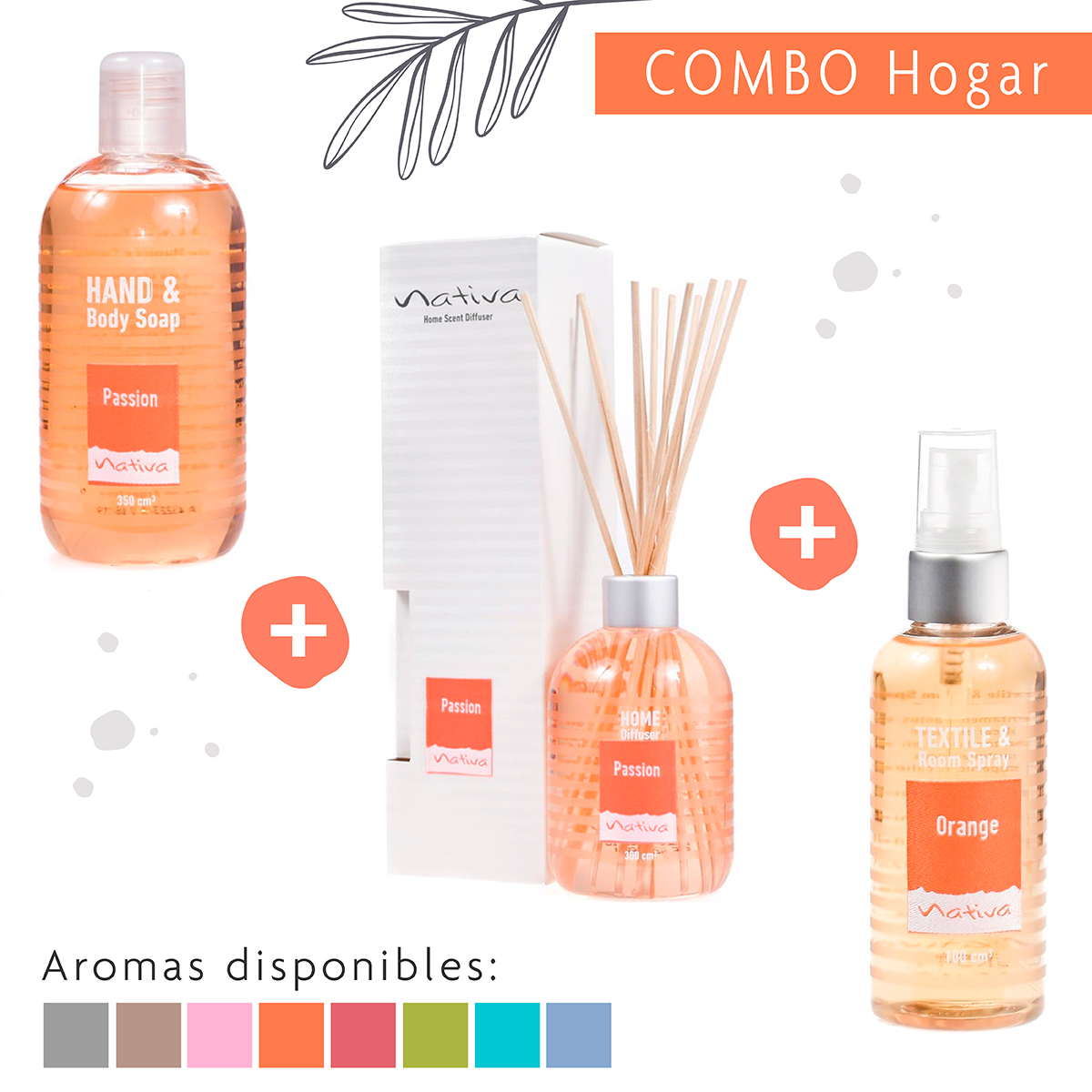 Combo Hogar (Aroma a elección)