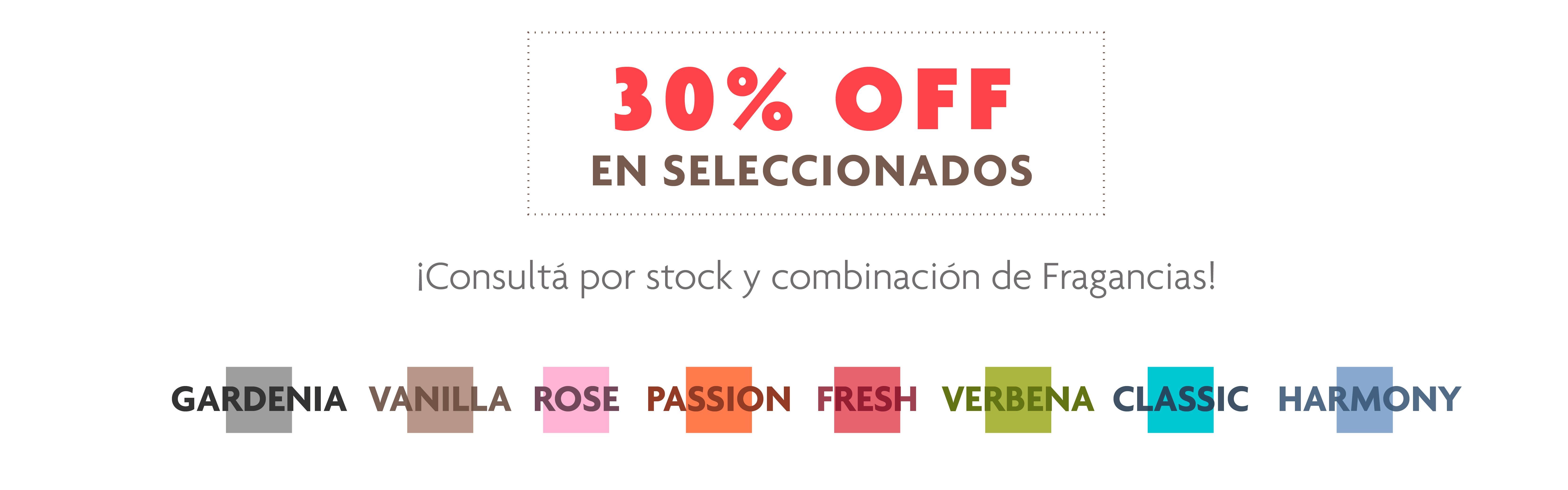 30% Off en Seleccionados