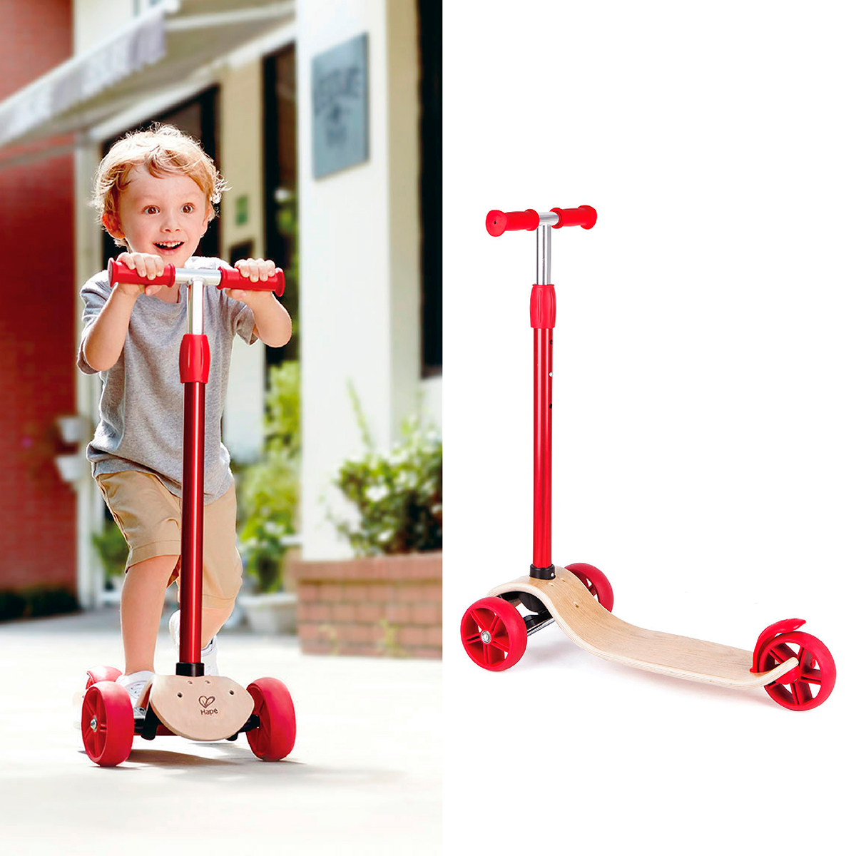 Monopatín de 3 Ruedas